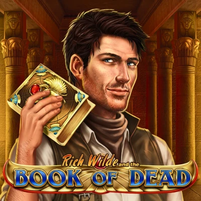 Book of Dead Egyptian-themed pokie tile at Neospin Australia