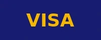 Visa accepted payment method logo at Neospin