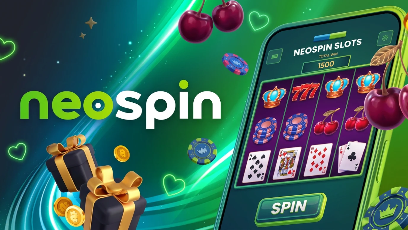 Neospin online casino overview screen for Australian players